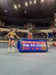 REKORD POLSKI OLGI Szlachty U18 w skoku w dal – 6,14 m REWELACJA!!!!