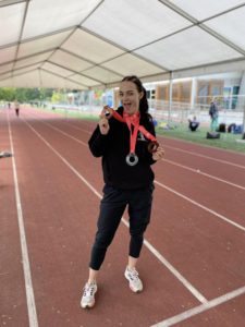 Ewa Piaszczyńska brązową medalistką Mistrzostw Polski U20 w biegu na 200 m