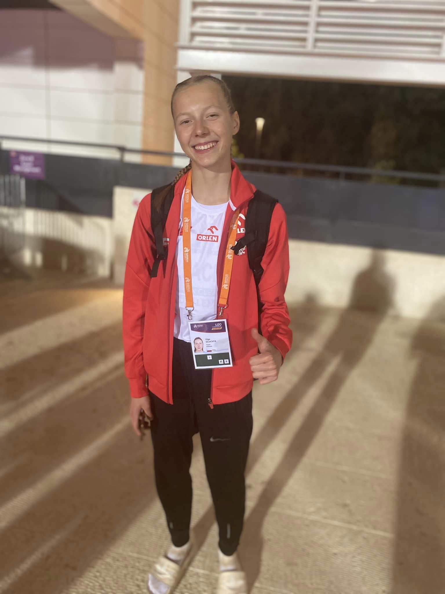 Olga Szlachta zajmuje 9 miejsce w Europie w trójskoku z wynikiem 13,01m podczas Mistrzostw Europy U20 w Jerozolimie
