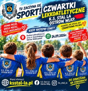 Read more about the article 💛💙Czwartki lekkoatletyczne💛💙