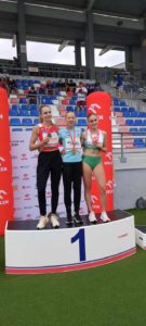 ❗️🔥🔥🔥Olga Olga Olga Szlachta Mistrzynią Polski U20 w trójskoku z fenomenalnym nowym rekordem życiowym 13.45m.❗️❗️❗️❗️